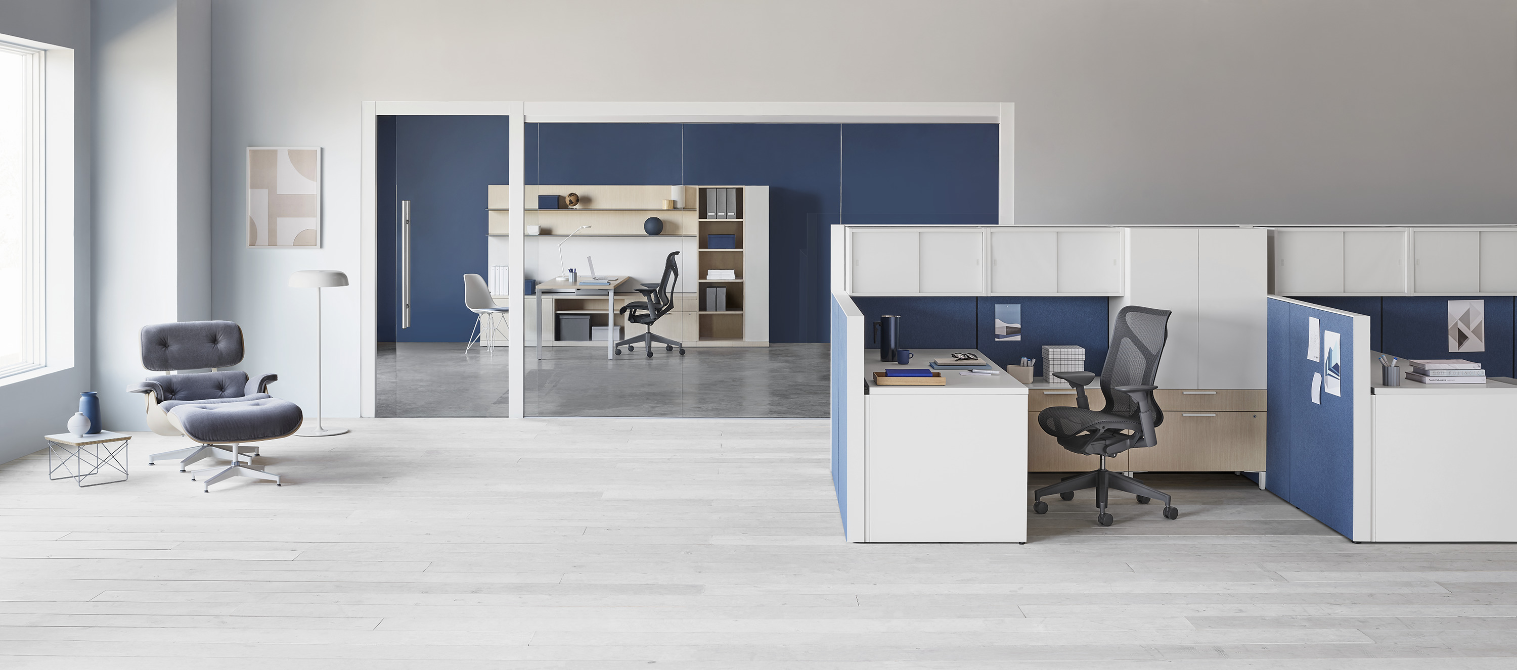 办公屏风|屏风工作站|办公家具|球友会网页版家具|Canvas Wall 开放式办公区